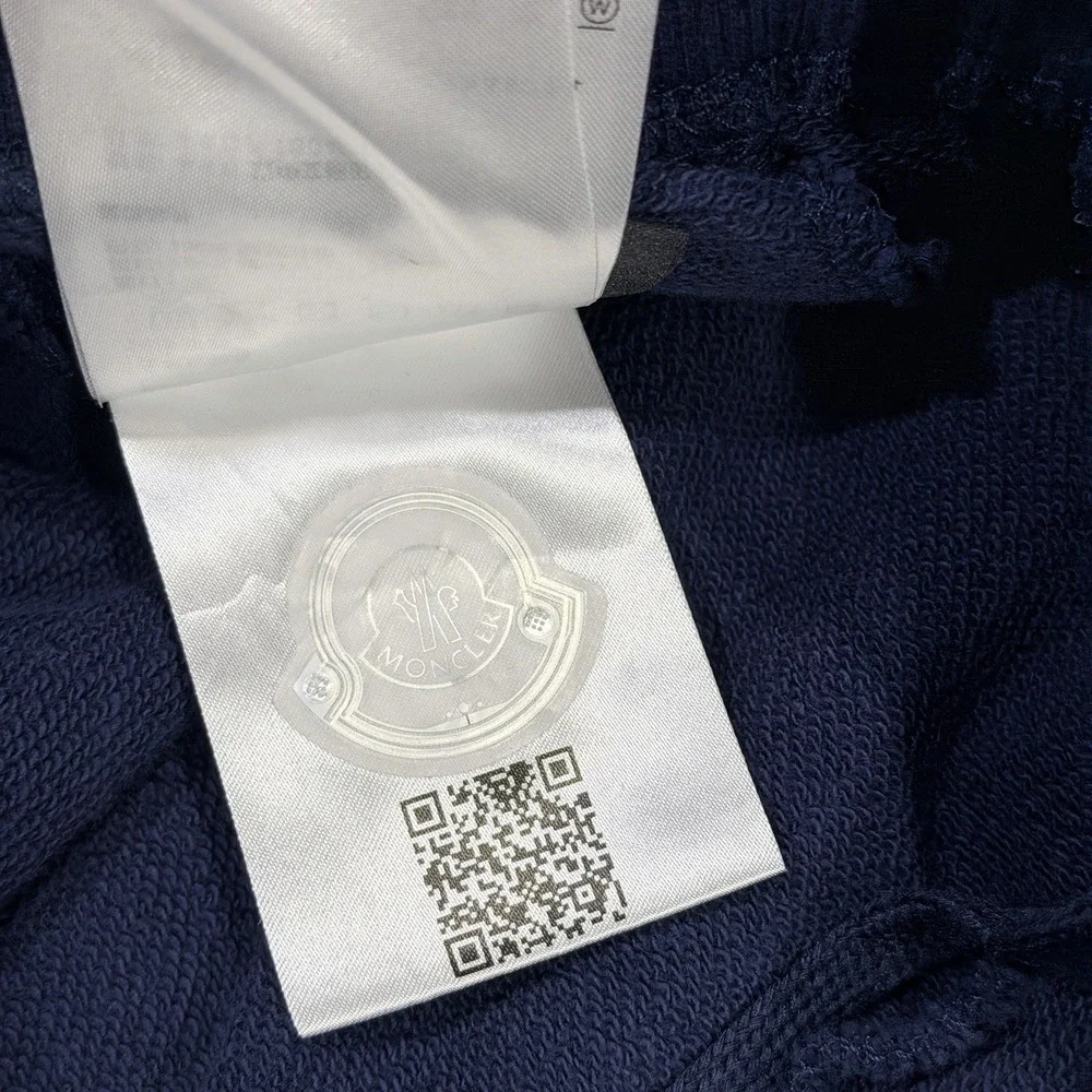 Moncler x Collaboration Mercedes-Benz NIGO Blue Sweat Shorts Size 3/ Large Men's